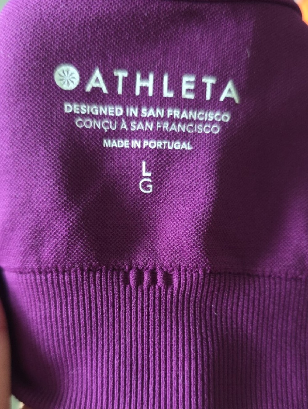 Athleta - Magenta Seamless Stretch Bralette - Women's Sports Bra - Picture 2 of 9
